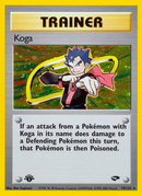 Koga (19/132) [Gym Challenge 1st Edition] - Comfy Hobbies