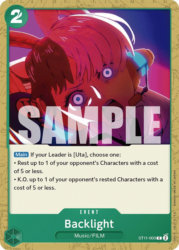 Backlight [Starter Deck: Uta] - Comfy Hobbies