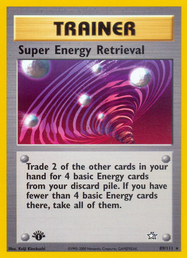 Super Energy Retrieval (89/111) [Neo Genesis 1st Edition] - Comfy Hobbies