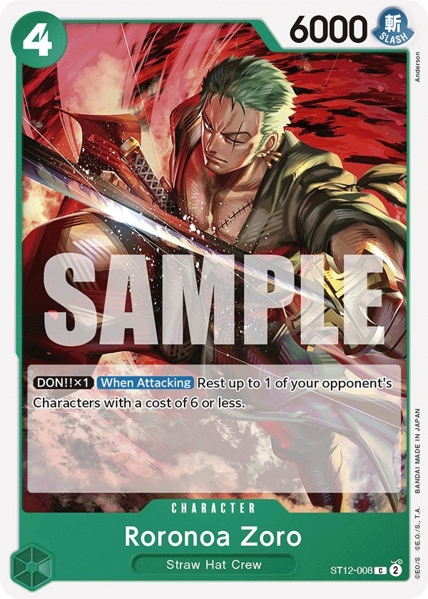 Roronoa Zoro [Starter Deck: Zoro and Sanji] - Comfy Hobbies