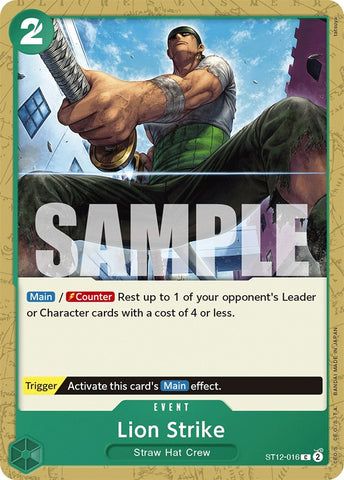 Lion Strike [Starter Deck: Zoro and Sanji] - Comfy Hobbies