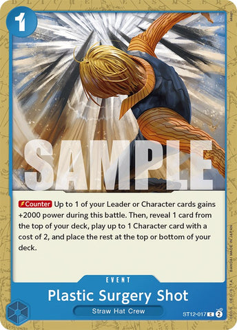 Plastic Surgery Shot [Starter Deck: Zoro and Sanji] - Comfy Hobbies