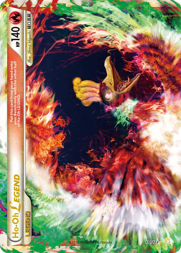 Ho-Oh LEGEND (111/123) [HeartGold & SoulSilver: Base Set] - Comfy Hobbies