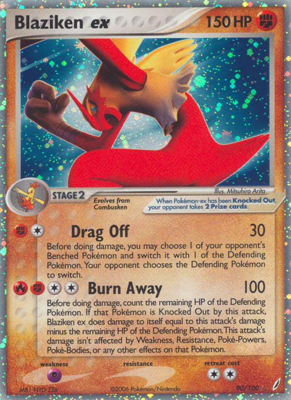 Blaziken ex (90/100) [EX: Crystal Guardians] - Comfy Hobbies