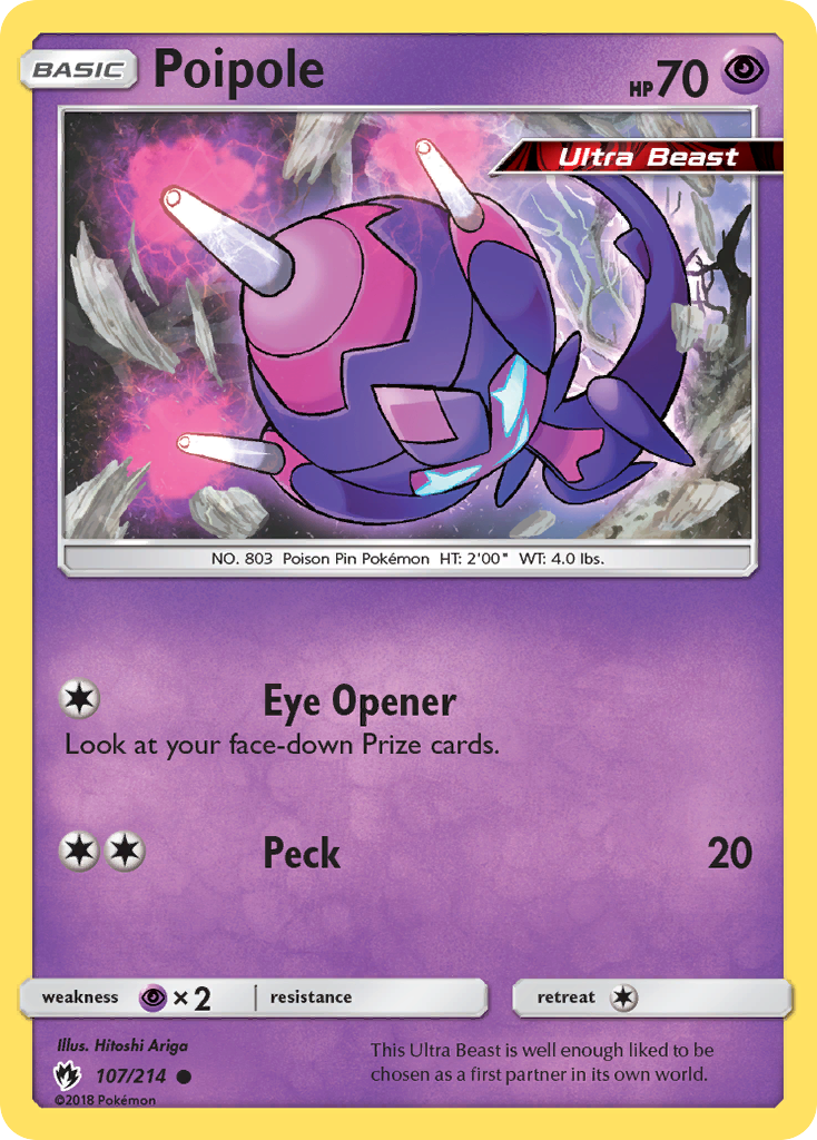 Poipole (107/214) [Sun & Moon: Lost Thunder] - Comfy Hobbies