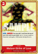Meteor-Strike of Love [Wings of the Captain Pre-Release Cards] - Comfy Hobbies