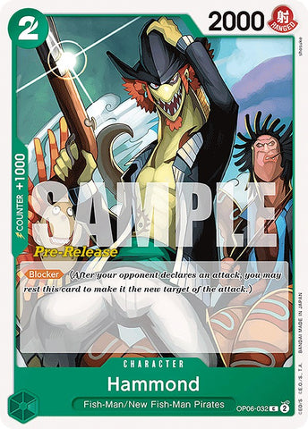 Hammond [Wings of the Captain Pre-Release Cards] - Comfy Hobbies