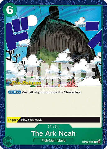 The Ark Noah [Wings of the Captain Pre-Release Cards] - Comfy Hobbies
