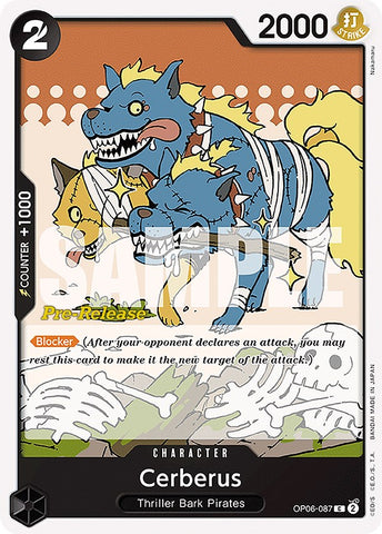 Cerberus [Wings of the Captain Pre-Release Cards] - Comfy Hobbies