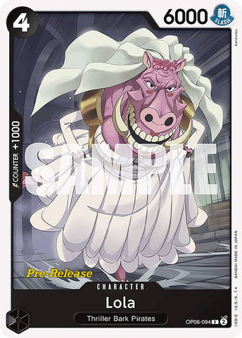 Lola [Wings of the Captain Pre-Release Cards] - Comfy Hobbies