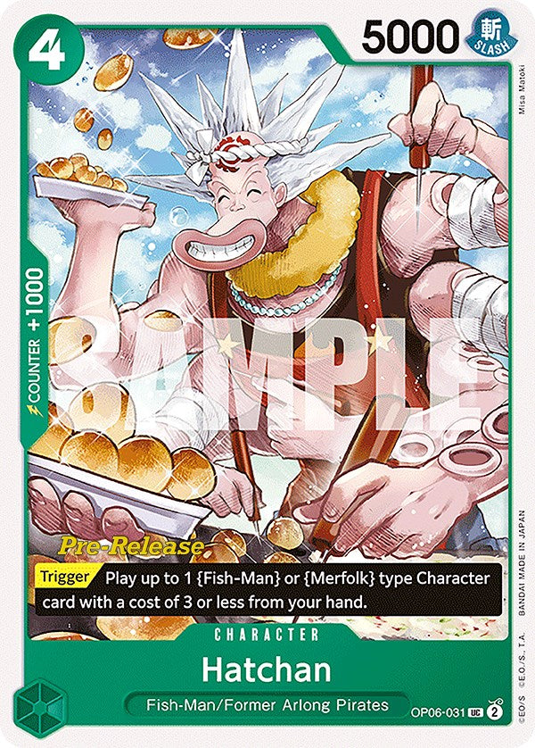 Hatchan [Wings of the Captain Pre-Release Cards] - Comfy Hobbies