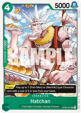 Hatchan [Wings of the Captain Pre-Release Cards] - Comfy Hobbies