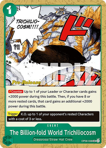 The Billion-fold World Trichiliocosm [Wings of the Captain Pre-Release Cards] - Comfy Hobbies
