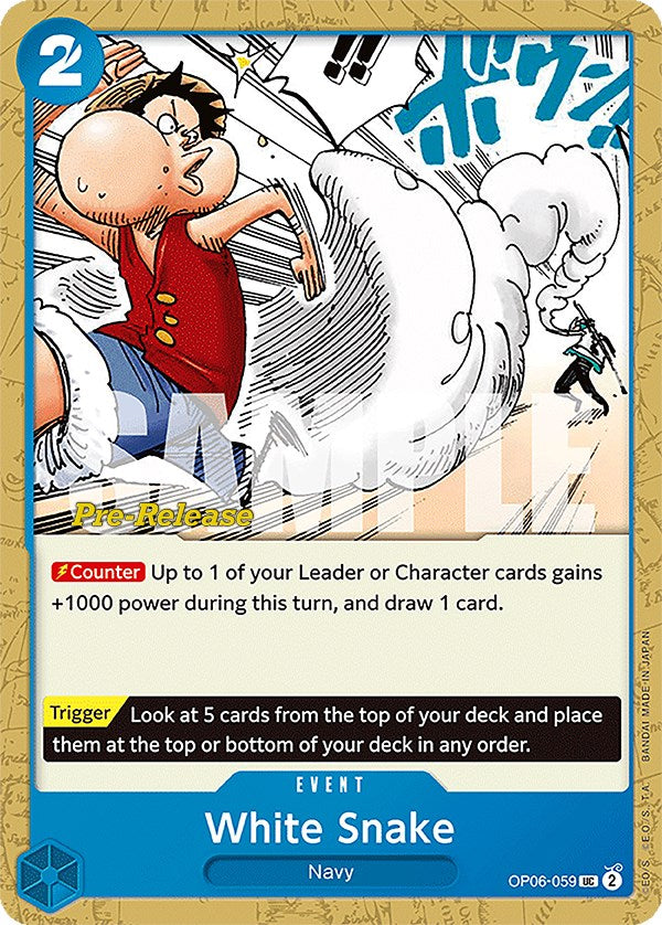 White Snake [Wings of the Captain Pre-Release Cards] - Comfy Hobbies