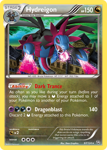Hydreigon (97/124) [Black & White: Dragons Exalted] - Comfy Hobbies