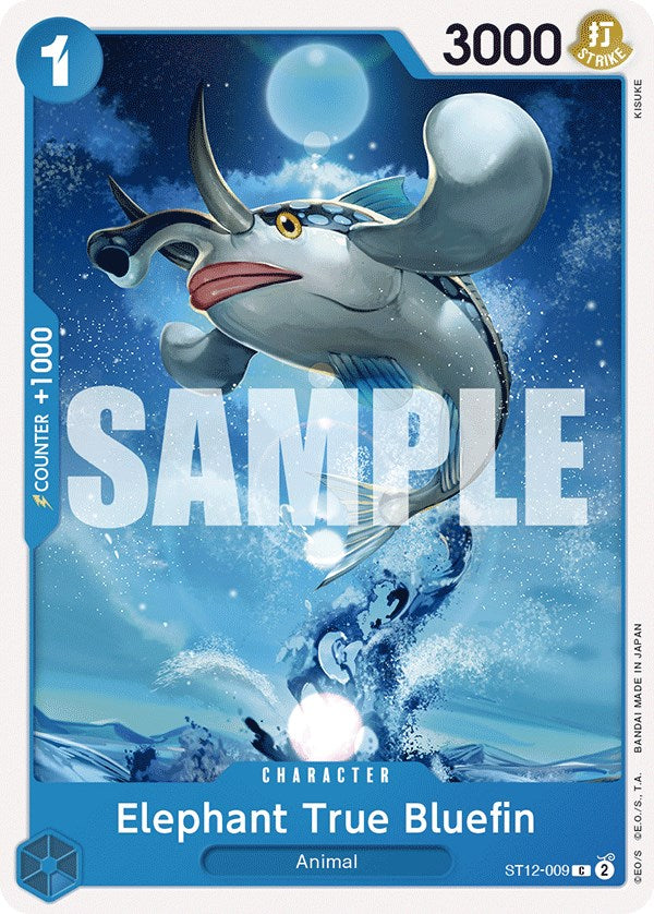 Elephant True Bluefin [Starter Deck: Zoro and Sanji] - Comfy Hobbies