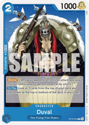 Duval [Starter Deck: Zoro and Sanji] - Comfy Hobbies