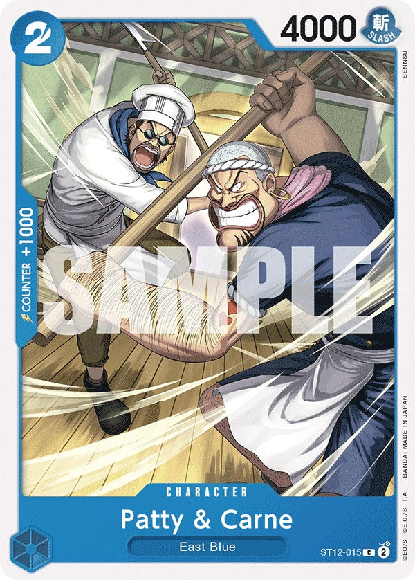 Patty & Carne [Starter Deck: Zoro and Sanji] - Comfy Hobbies
