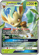 Leafeon GX (13/156) [Sun & Moon: Ultra Prism] - Comfy Hobbies