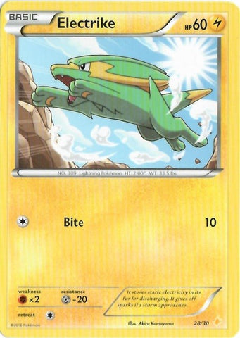 Electrike (28/30) [XY: Trainer Kit 3 - Pikachu Libre] - Comfy Hobbies
