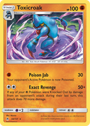 Toxicroak (64/131) [Sun & Moon: Forbidden Light] - Comfy Hobbies
