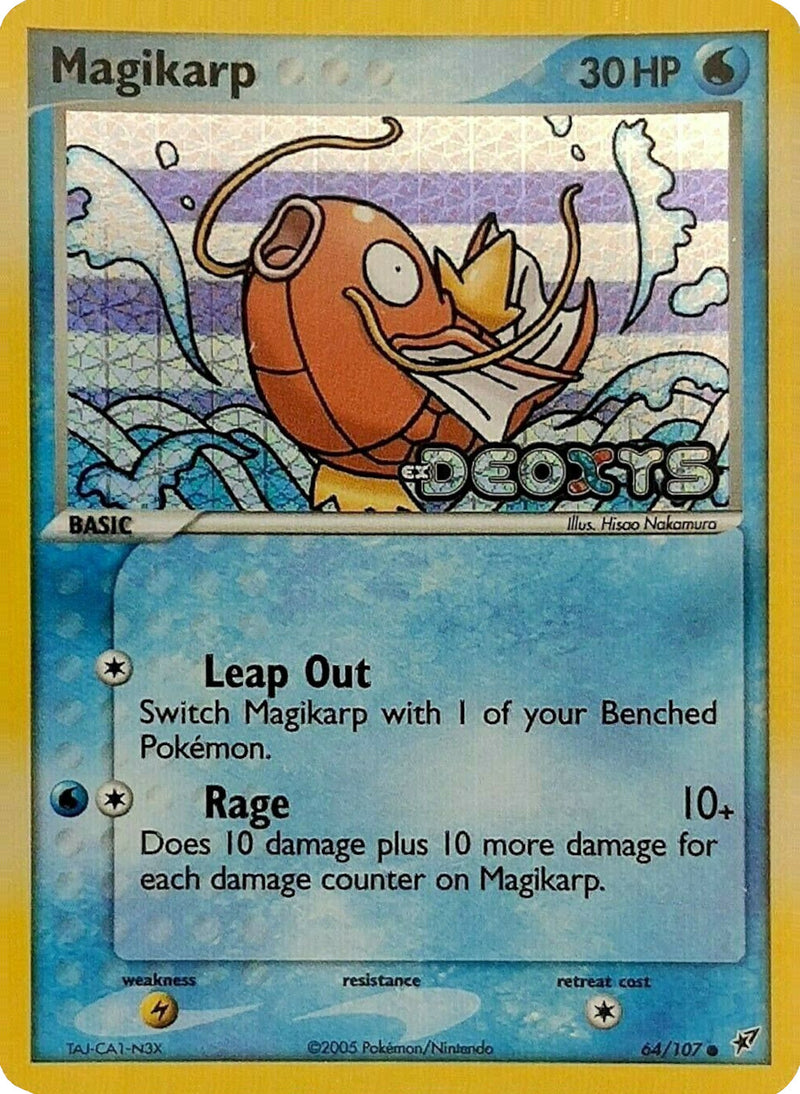Magikarp (64/107) (Stamped) [EX: Deoxys] - Comfy Hobbies