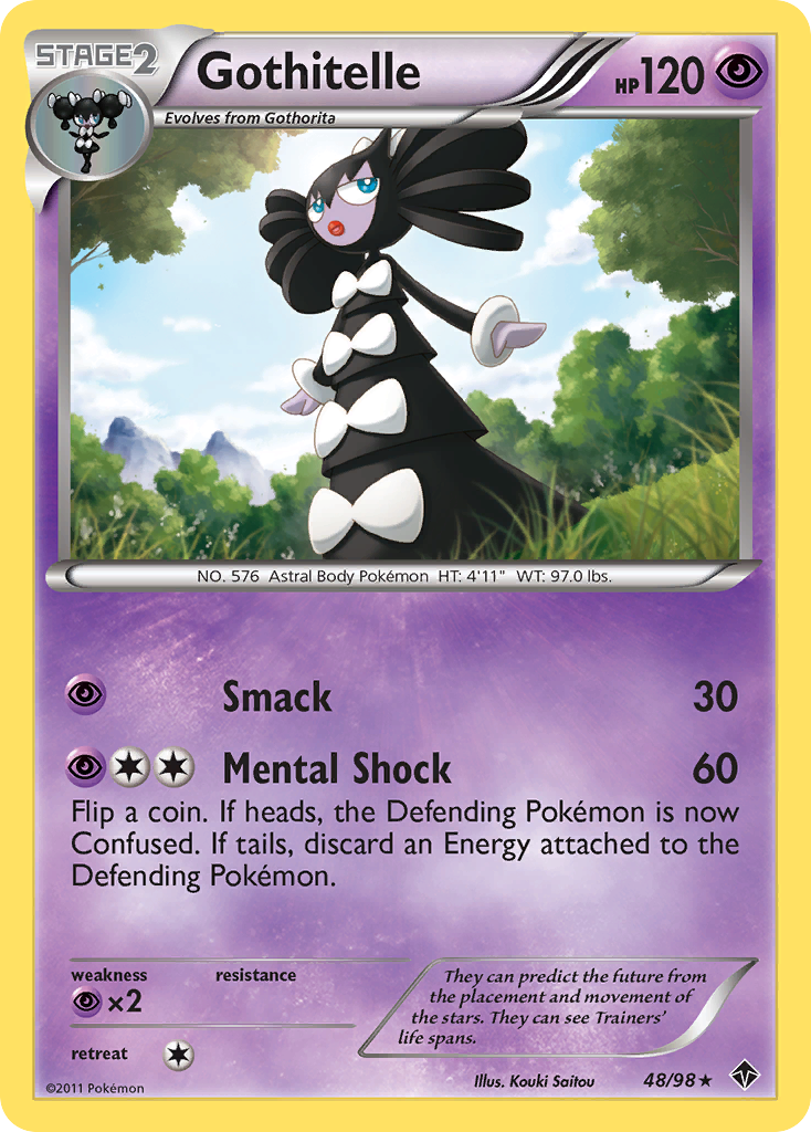 Gothitelle (48/98) [Black & White: Emerging Powers] - Comfy Hobbies