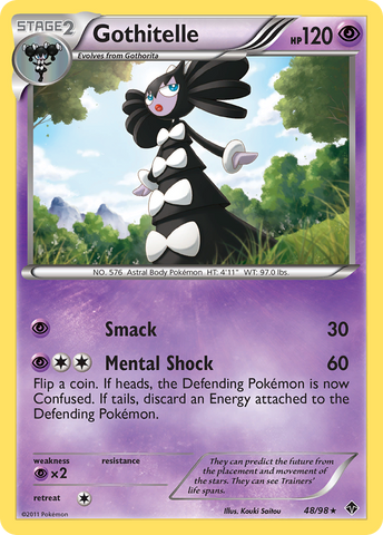 Gothitelle (48/98) [Black & White: Emerging Powers] - Comfy Hobbies