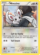 Minccino (104/113) [Black & White: Legendary Treasures] - Comfy Hobbies