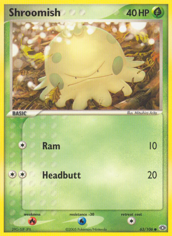 Shroomish (63/106) [EX: Emerald] - Comfy Hobbies