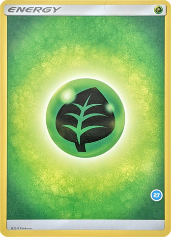 Grass Energy (Deck Exclusive #27) [Sun & Moon: Trainer Kit - Alolan Ninetales] - Comfy Hobbies