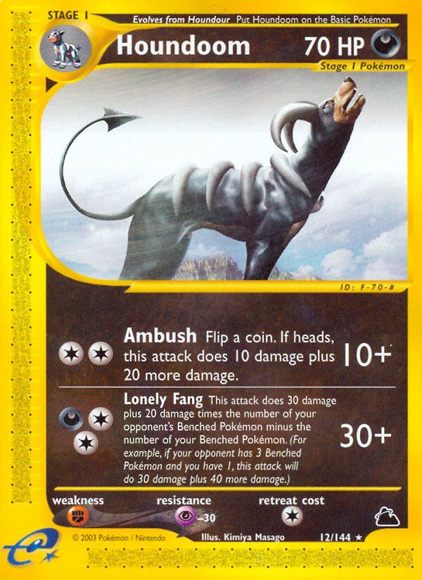 Houndoom (12/144) [Skyridge] - Comfy Hobbies