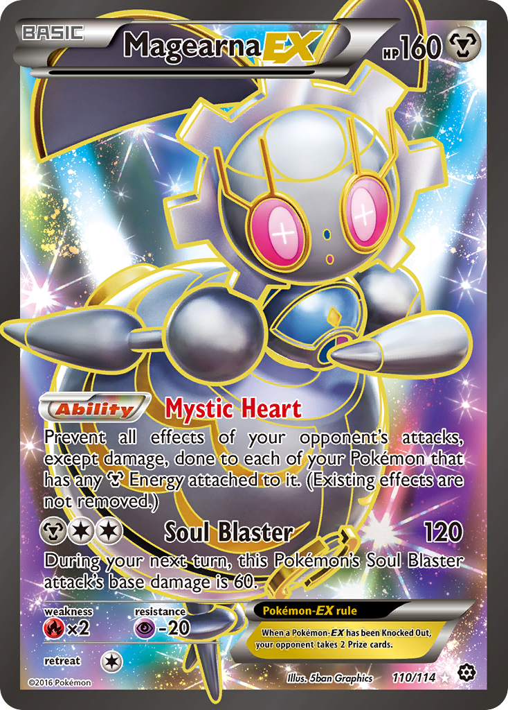 Magearna EX (110/114) [XY: Steam Siege] - Comfy Hobbies