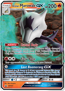 Alolan Marowak GX (SM187) [Sun & Moon: Black Star Promos] - Comfy Hobbies