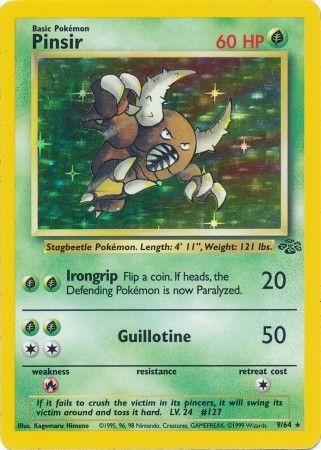 Pinsir (9/64) [Jungle Unlimited] - Comfy Hobbies
