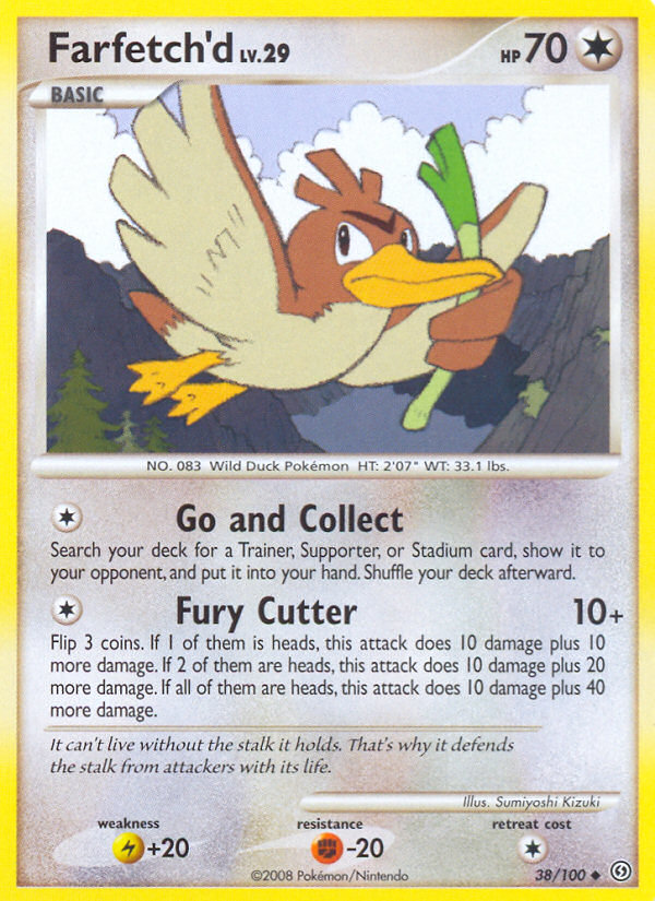 Farfetch'd (38/100) [Diamond & Pearl: Stormfront] - Comfy Hobbies