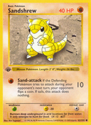Sandshrew (62/102) (Shadowless) [Base Set 1st Edition] - Comfy Hobbies