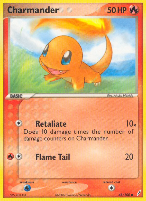 Charmander (48/100) [EX: Crystal Guardians] - Comfy Hobbies