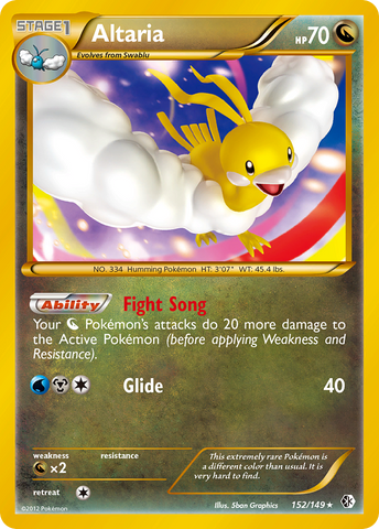 Altaria (152/149) [Black & White: Boundaries Crossed] - Comfy Hobbies