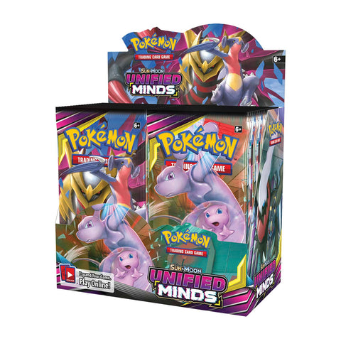 Sun & Moon: Unified Minds - Booster Box - Comfy Hobbies