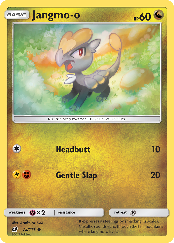 Jangmo-o (75/111) [Sun & Moon: Crimson Invasion] - Comfy Hobbies
