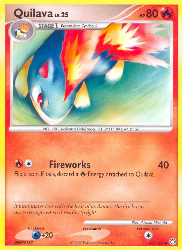 Quilava (60/123) [Diamond & Pearl: Mysterious Treasures] - Comfy Hobbies