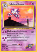 Sabrina's Haunter (55/132) [Gym Challenge 1st Edition] - Comfy Hobbies