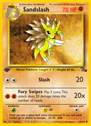Sandslash (41/62) [Fossil 1st Edition] - Comfy Hobbies