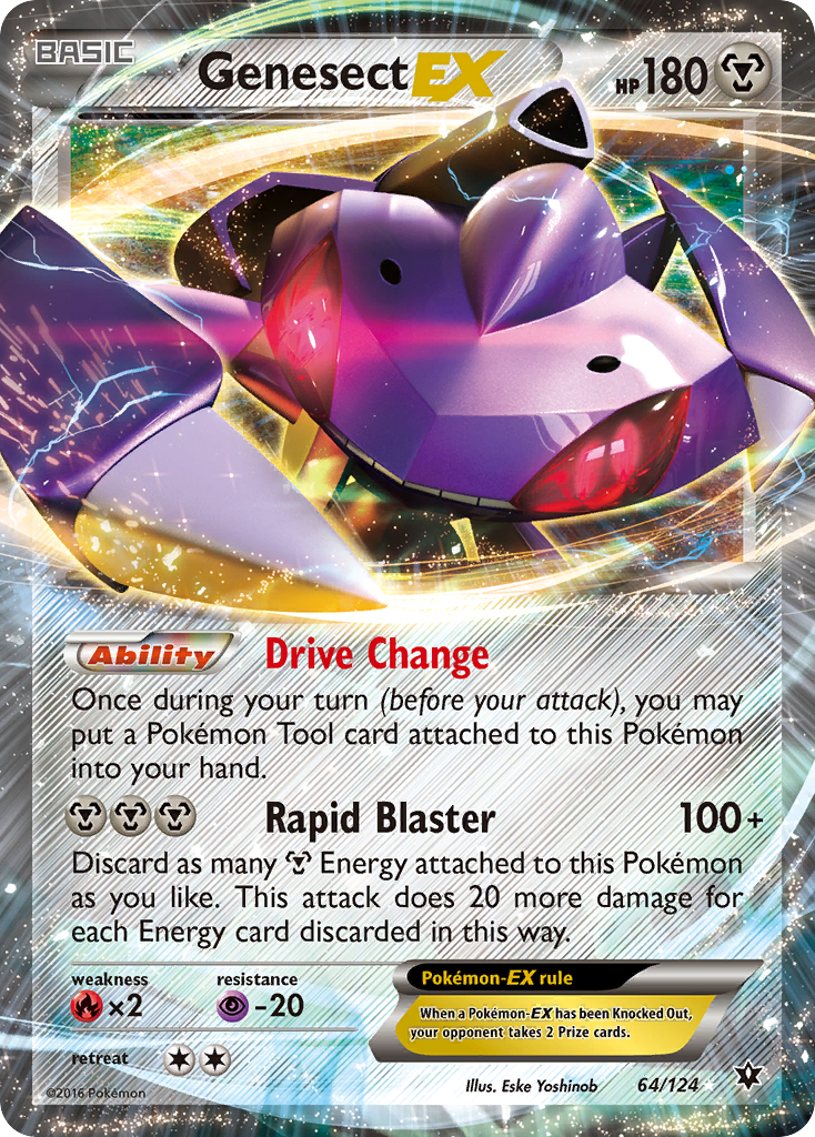 Genesect EX (64/124) [XY: Fates Collide] - Comfy Hobbies