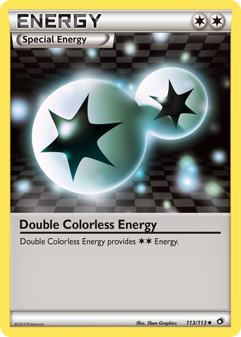 Double Colorless Energy (113/113) [Black & White: Legendary Treasures] - Comfy Hobbies