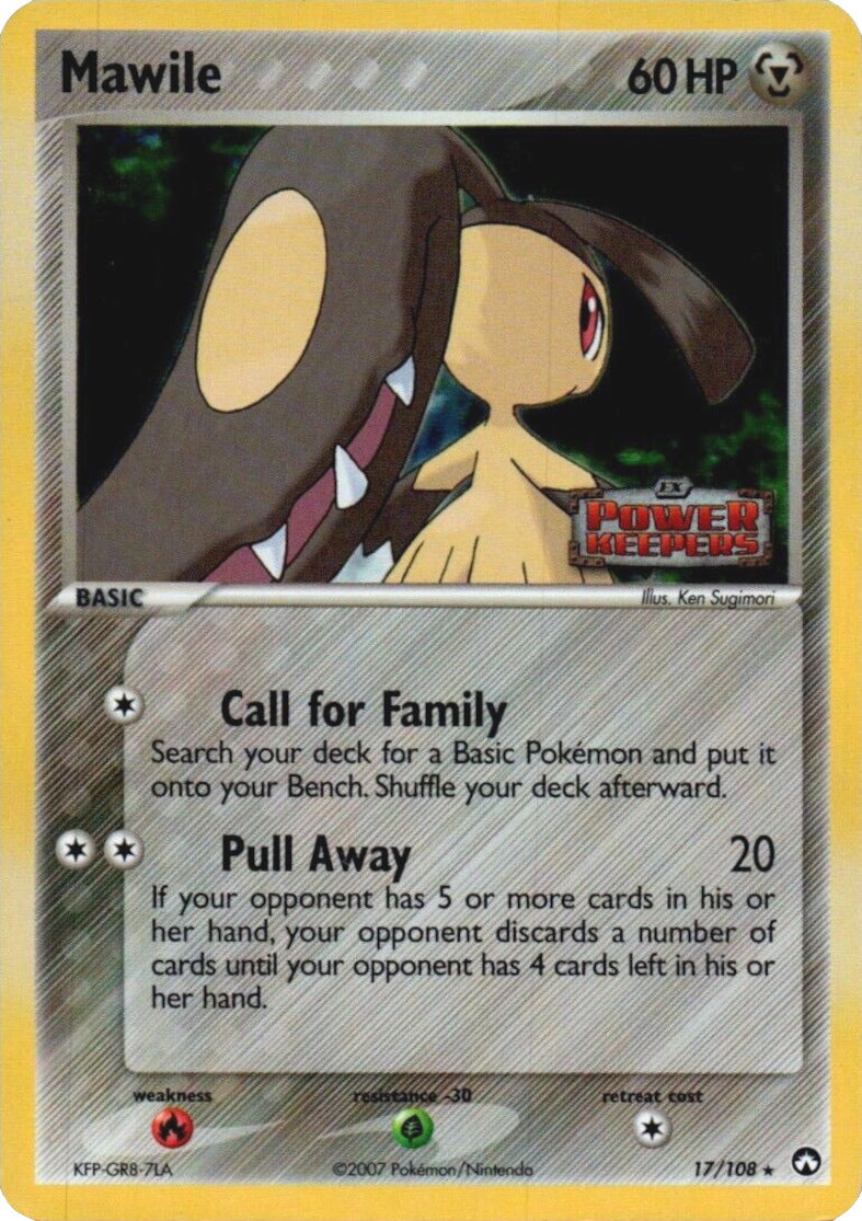 Mawile (17/108) (Stamped) [EX: Power Keepers] - Comfy Hobbies