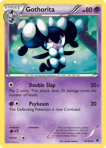 Gothorita (45/98) [Black & White: Emerging Powers] - Comfy Hobbies