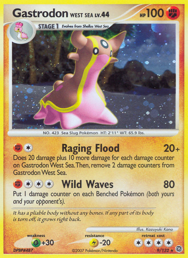 Gastrodon West Sea (9/132) [Diamond & Pearl: Secret Wonders] - Comfy Hobbies