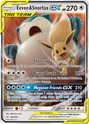 Eevee & Snorlax GX (120/181) [Sun & Moon: Team Up] - Comfy Hobbies